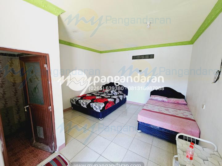   Tampilan Standar Ac 2 Bed Saung Azhar Pangandaran