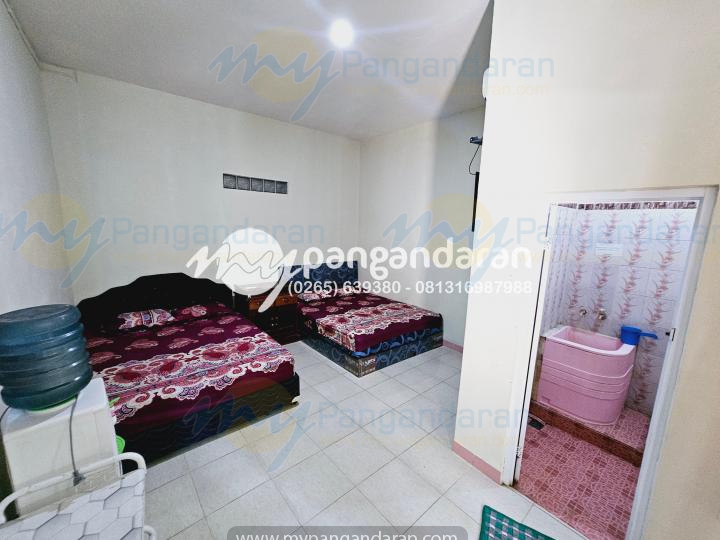   Tampilan Standar Ac 2 Bed Saung Azhar Pangandaran
